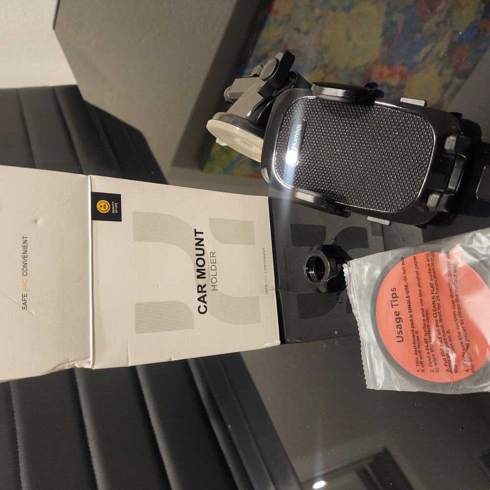 Black Car Mount Holder